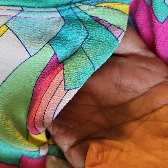 Gottex Multicolor Abstract Pattern Skort. Size Meduim. 5 Pockets. Tennis, Golf. - Picture 4 of 9